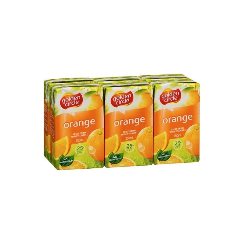 ORANGE JUICE 6 PACK 250ML ORANGE JUICE 6 PACK 250ML