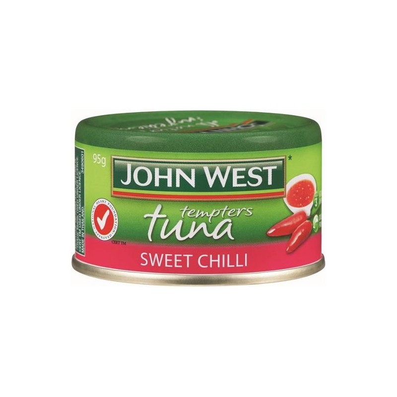 SWEET CHILLI TUNA TEMPTERS 95GM SWEET CHILLI TUNA TEMPTERS 95GM