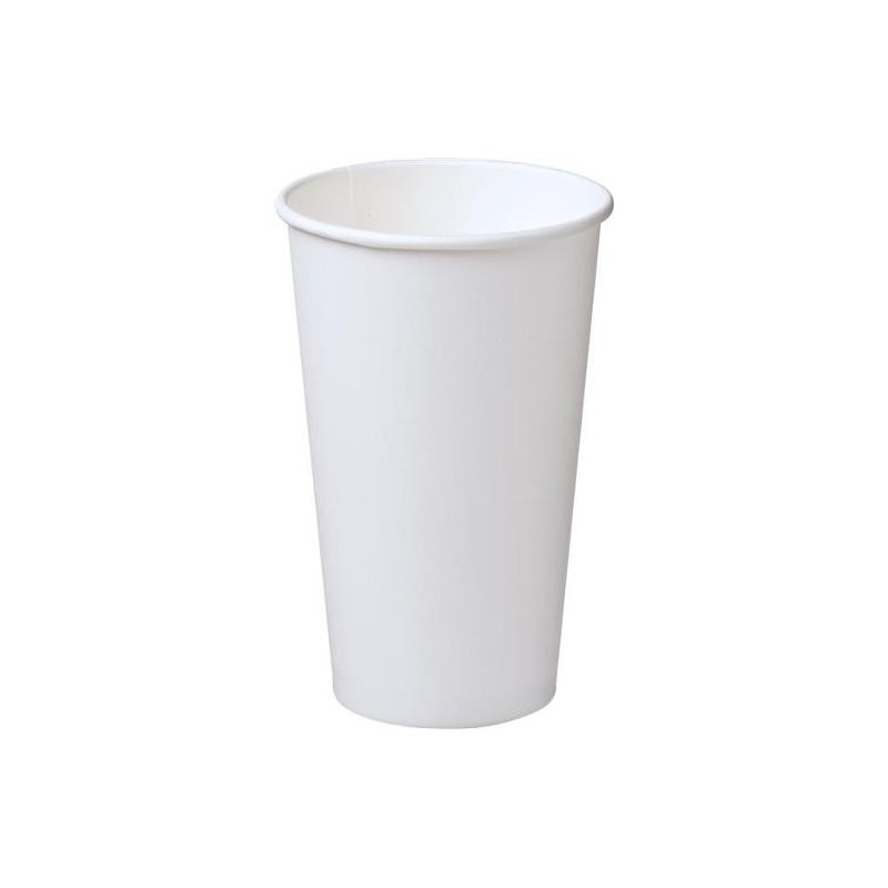 SINGLE WALL WHITE PAPER CUP 460ML 25S SINGLE WALL WHITE PAPER CUP 460ML 25S