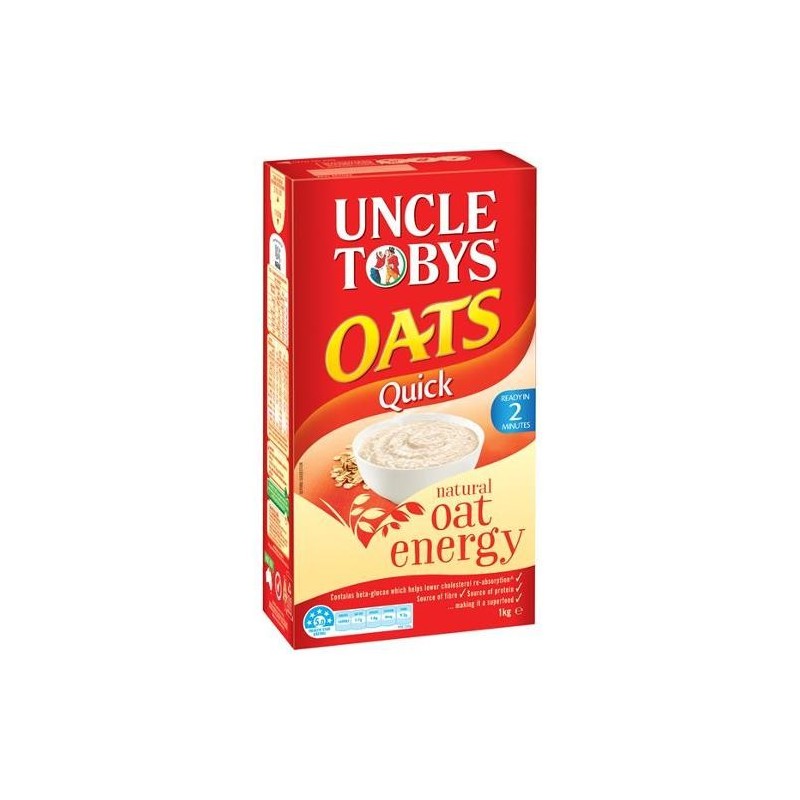 QUICK OATS BREAKFAST CEREAL 1KG QUICK OATS BREAKFAST CEREAL 1KG