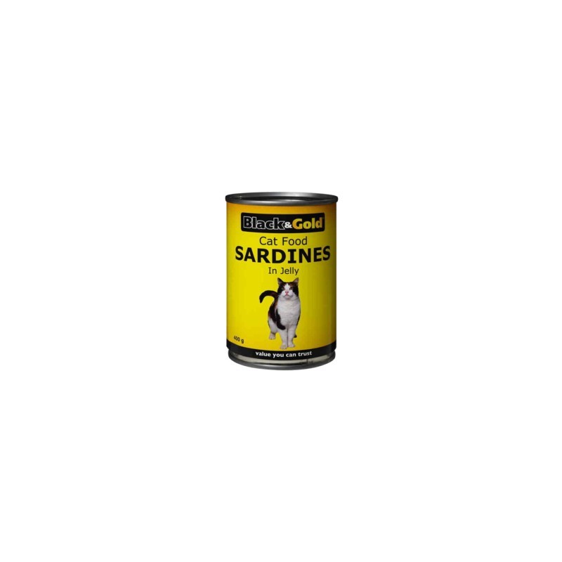 SARDINES IN JELLY CAT FOOD 400G SARDINES IN JELLY CAT FOOD 400G