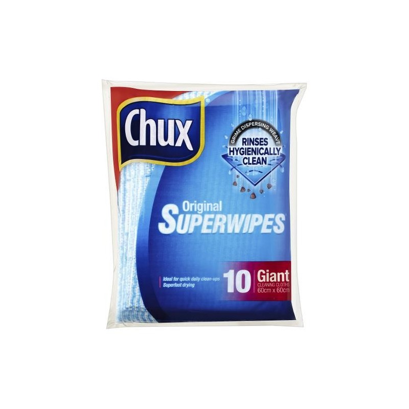 SUPERWIPES GIANT CLOTHS 10S SUPERWIPES GIANT CLOTHS 10S