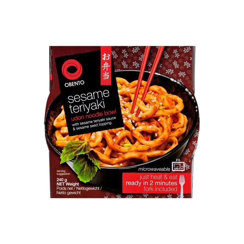SESAME TERIYAKI NOODLE BOWL 240GM SESAME TERIYAKI NOODLE BOWL 240GM