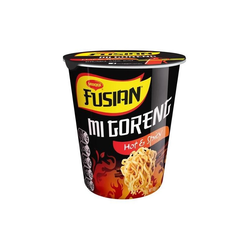 FUSIAN HOT AND SPICY CUP OF NOODLES 65GM FUSIAN HOT AND SPICY CUP OF NOODLES 65GM