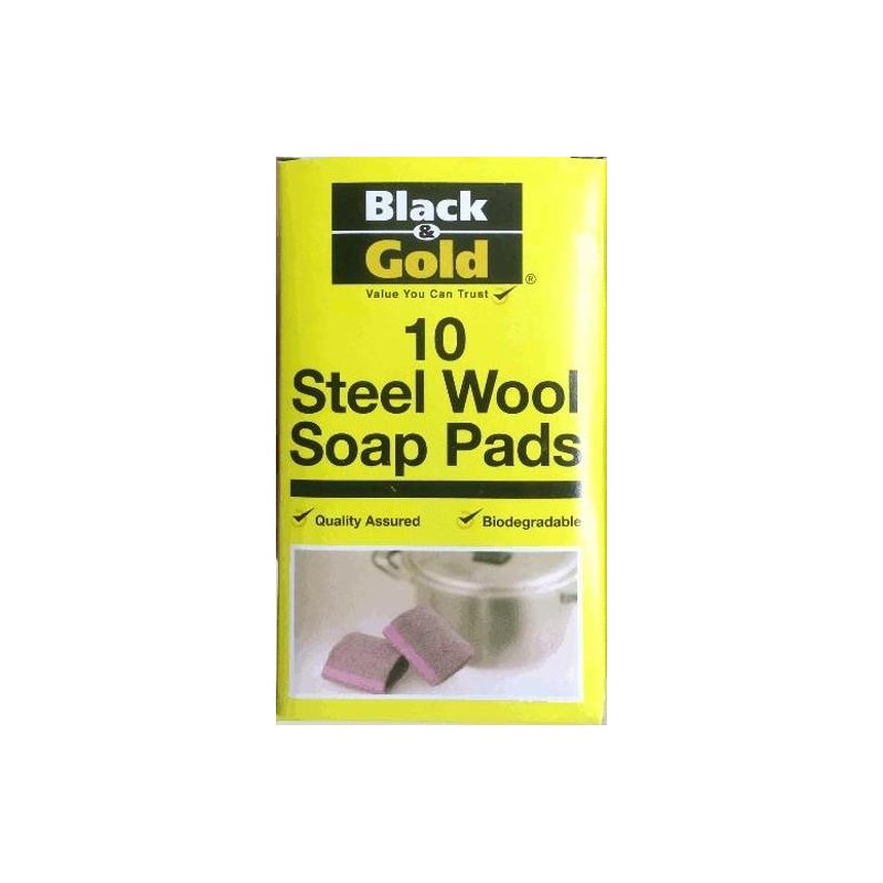 STEEL WOOL SOAP PADS 10S STEEL WOOL SOAP PADS 10S