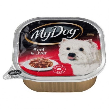 BEEF and LIVER SELECTION DOG FOOD 100GM