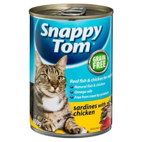 SARDINES CHICKEN IN PRAWN JELLY WET CAT FOOD 400G