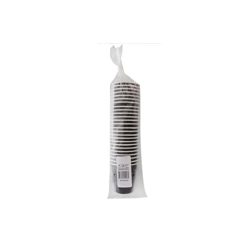 COOLWAVE BLACK CUPS 12OZ 25S COOLWAVE BLACK CUPS 12OZ 25S