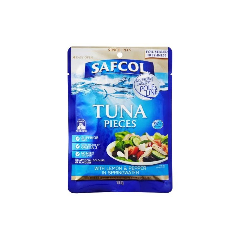 GOURMET ON THE GO TUNA WITH LEMON and PEPPER... GOURMET ON THE GO TUNA WITH LEMON and PEPPER...