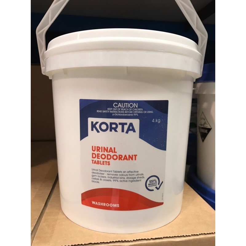URINAL DEODORISER TABLETS 4KG URINAL DEODORISER TABLETS 4KG