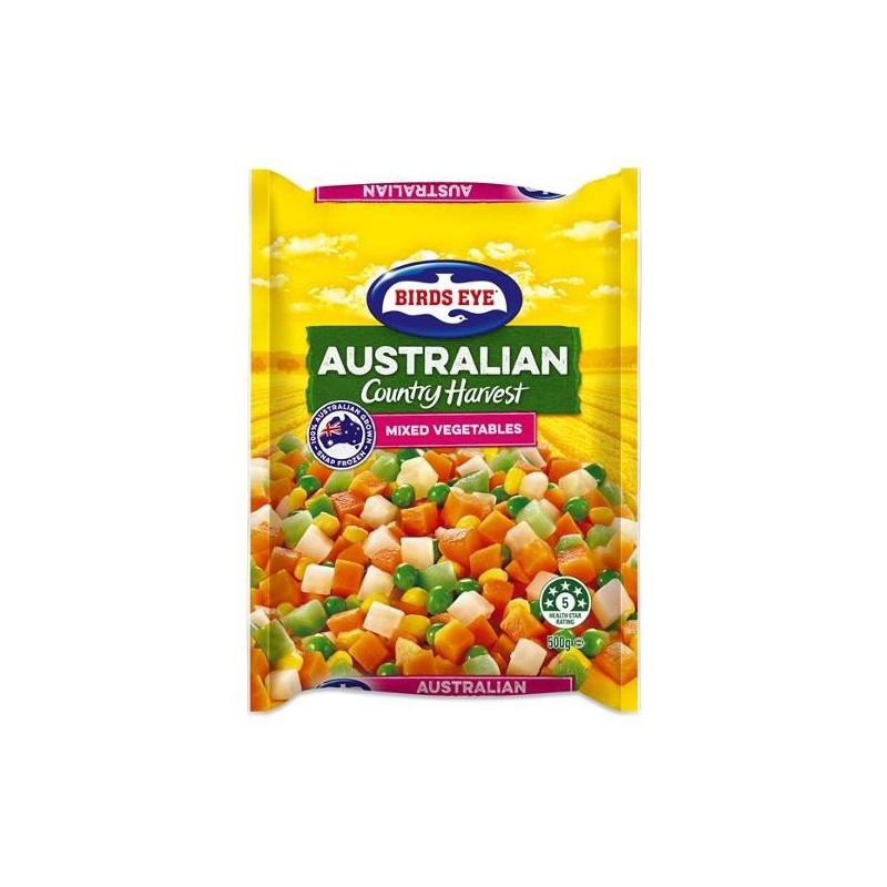 COUNTRY HARVEST MIXED VEGETABLES 500GM COUNTRY HARVEST MIXED VEGETABLES 500GM