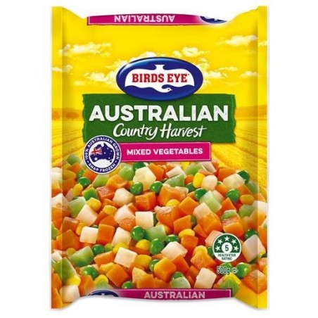 COUNTRY HARVEST MIXED VEGETABLES 500GM