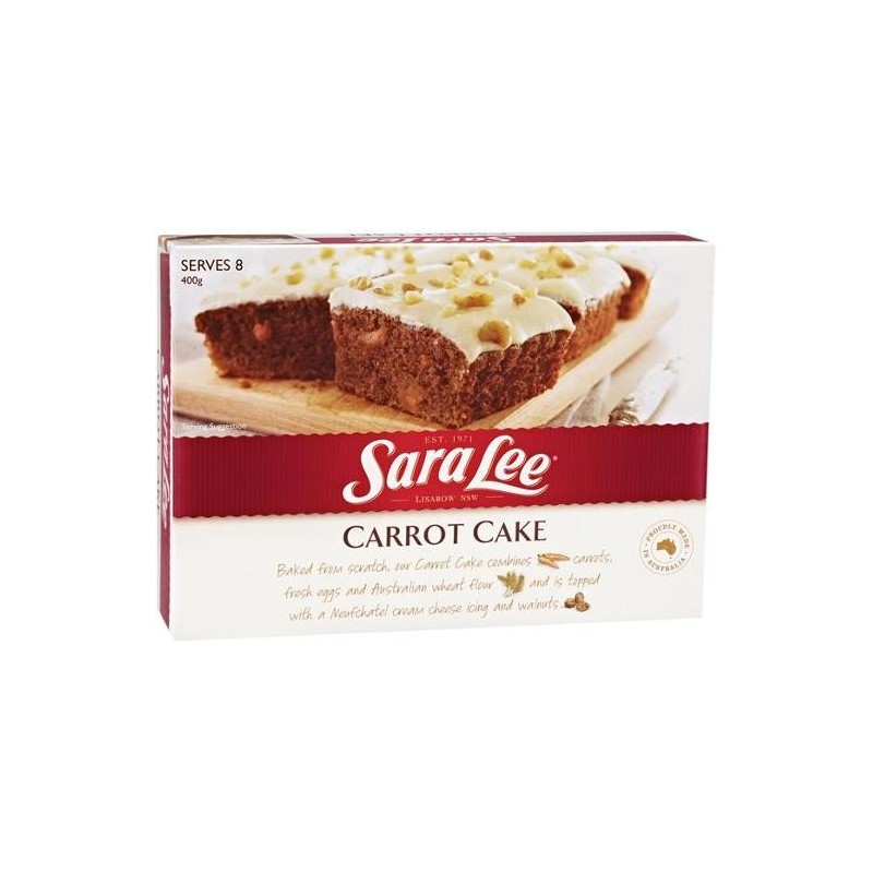 CARROT CAKE 400GM CARROT CAKE 400GM