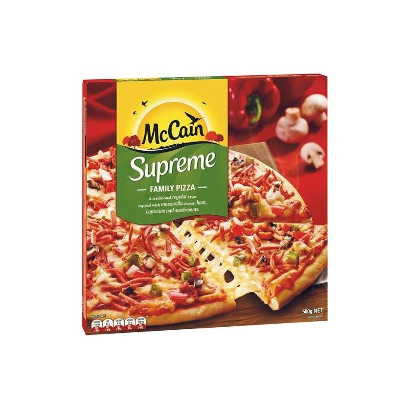 SUPREME PIZZA 500GM SUPREME PIZZA 500GM