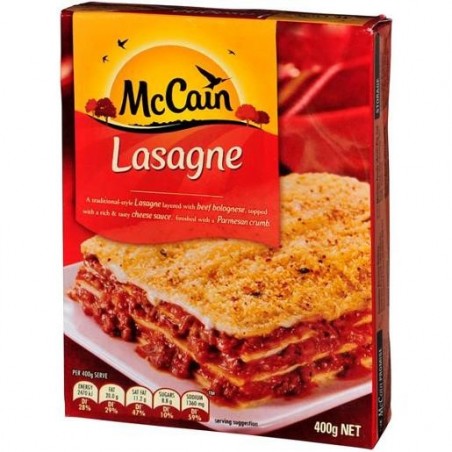 McCAIN LASAGNE 400GM
