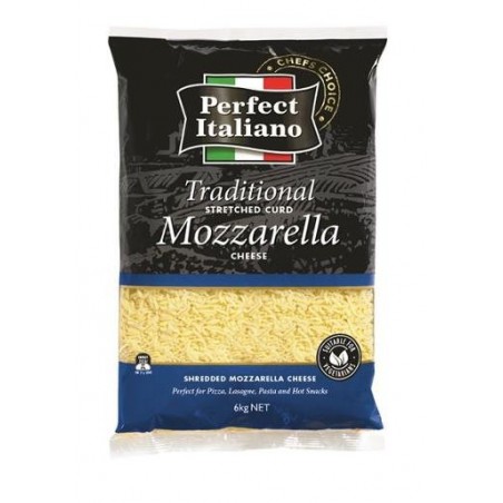 ITALIANO SHAVED MOZZARELLA CHEESE 6KG