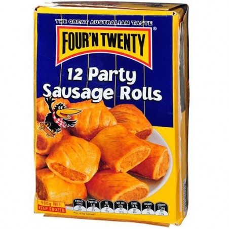 SAUSAGE ROLL PARTY 12 PACK 500GM