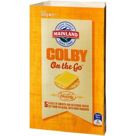 COLBY CHEESE ON THE GO 50GM