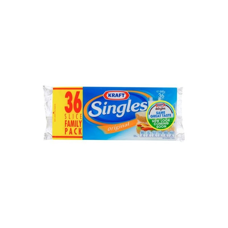CHEDDER CHEESE SINGLES 648GM CHEDDER CHEESE SINGLES 648GM