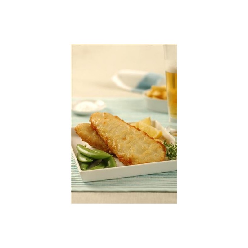 BEER BATTERED NATURAL SHARK FILLET 1KG BEER BATTERED NATURAL SHARK FILLET 1KG