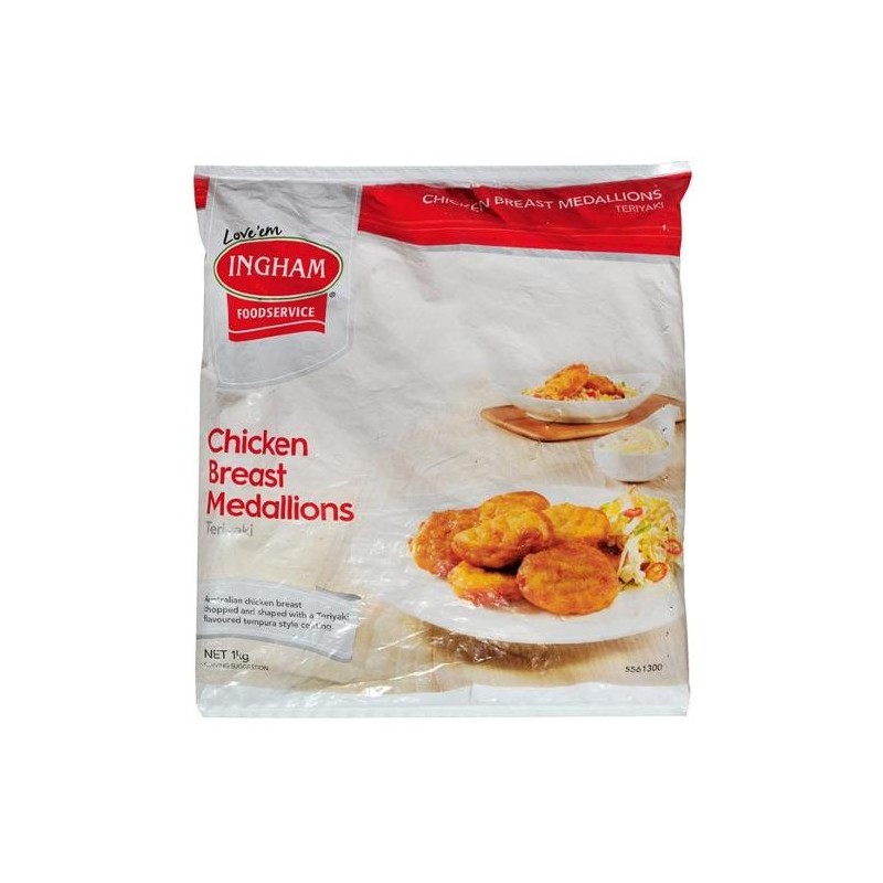 CHICKEN MEDALION TERIYAKI 1KG CHICKEN MEDALION TERIYAKI 1KG