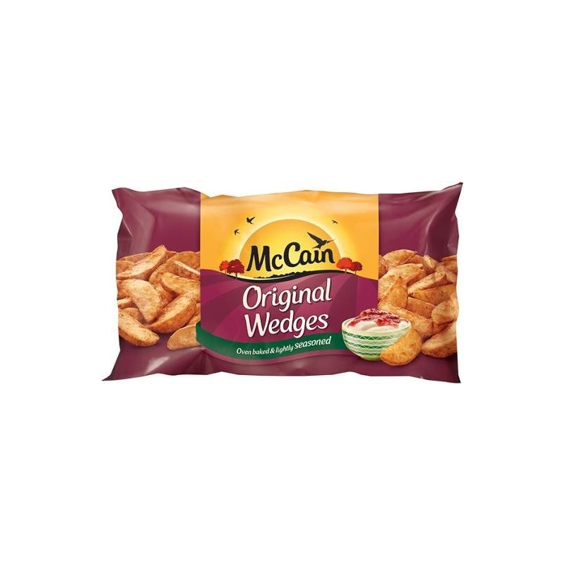 CRUNCHY POTATO WEDGES 750GM CRUNCHY POTATO WEDGES 750GM