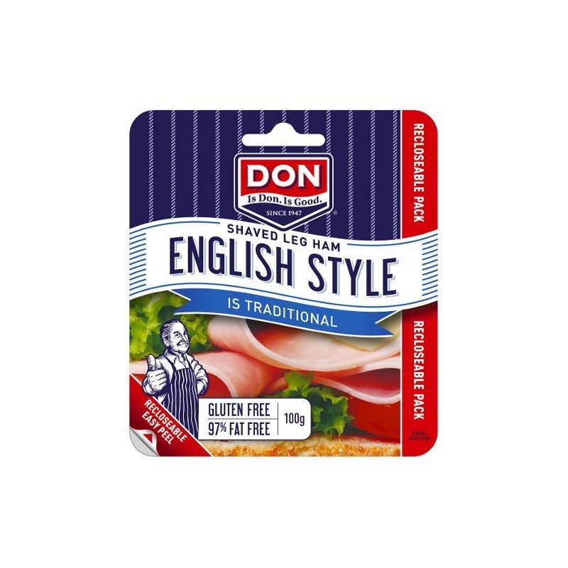 HAM LEG ENGLISH SHAVED 100GM HAM LEG ENGLISH SHAVED 100GM