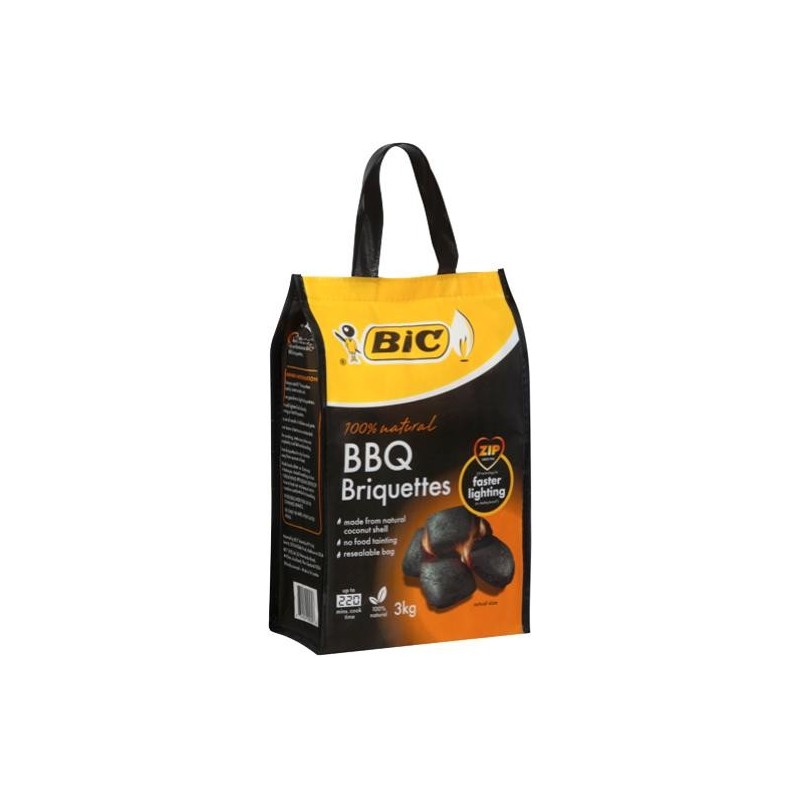 BBQ BRIQUETTES BAG 1PK BBQ BRIQUETTES BAG 1PK