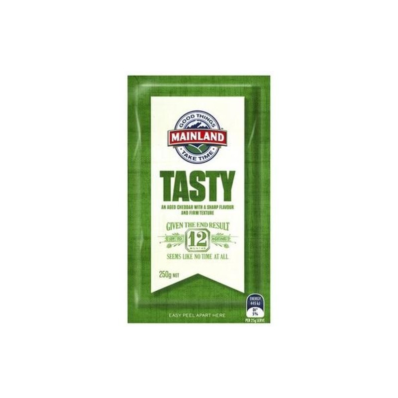 TASTY CHEDDAR CHEESE BLOCK 250GM TASTY CHEDDAR CHEESE BLOCK 250GM