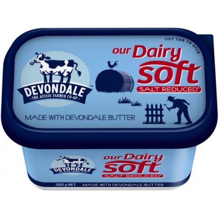 DAIRY SOFT SALT REDUCED TUB 500G