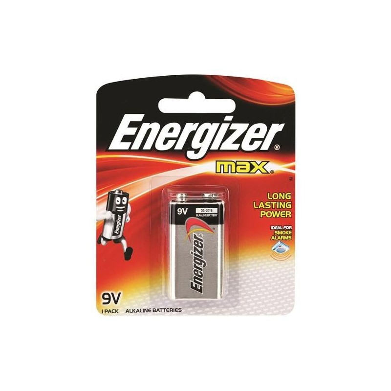 MAX 9V BATTERY 1PK MAX 9V BATTERY 1PK
