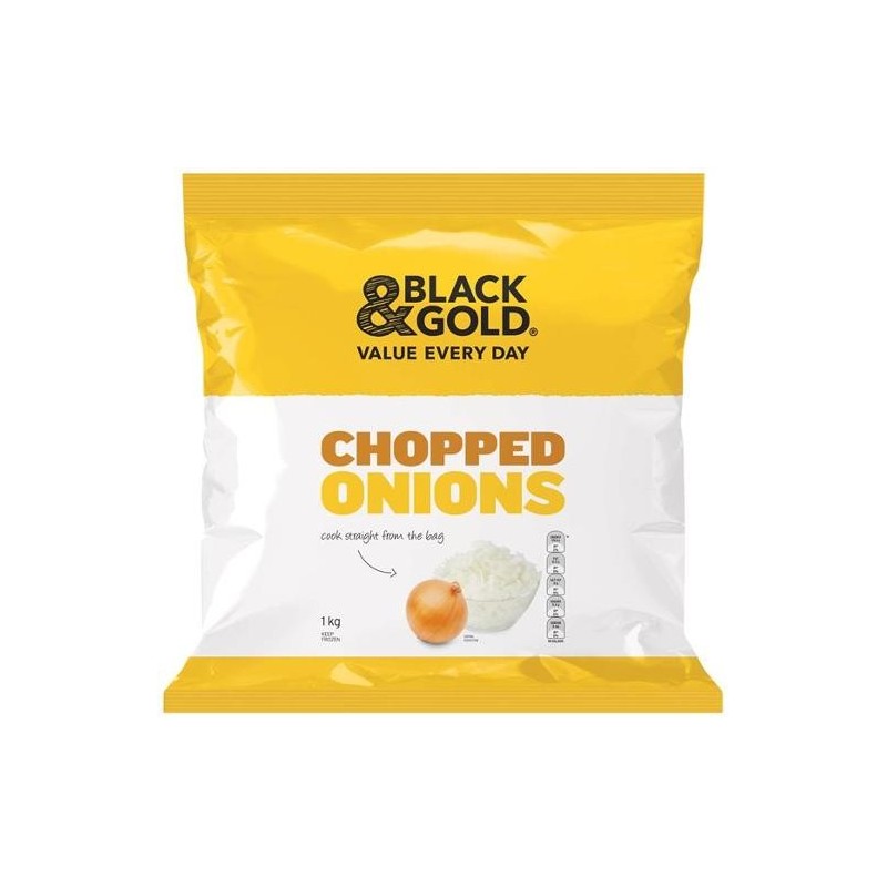 ONIONS CHOPPED FROZEN 1KG ONIONS CHOPPED FROZEN 1KG