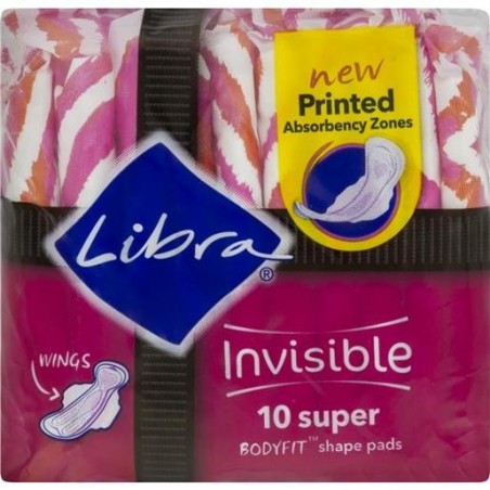 LIBRA INVISIBLE WING SUPR 10S