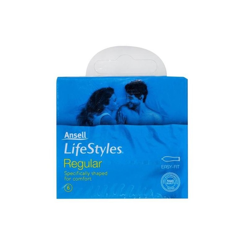 ANSELL CONDOM L/STYL REG 6S ANSELL CONDOM L/STYL REG 6S