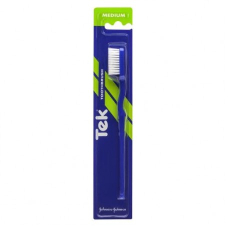 TEK T/BRUSH MEDIUM NEW SNGL