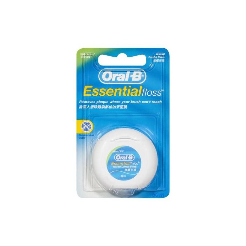 ORAL B FLOSS MINT WAXED 50M ORAL B FLOSS MINT WAXED 50M