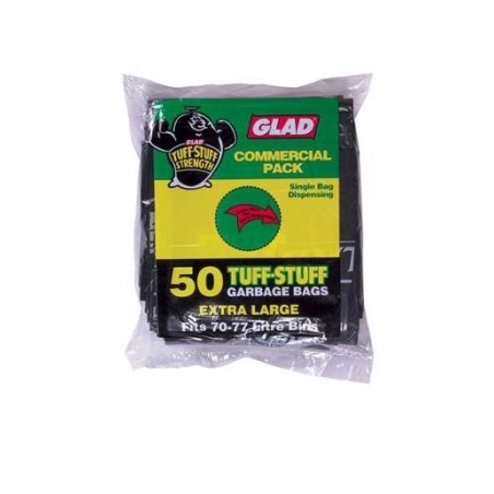 HEAVY DUTY GARBAGE BAG BLACK 50S