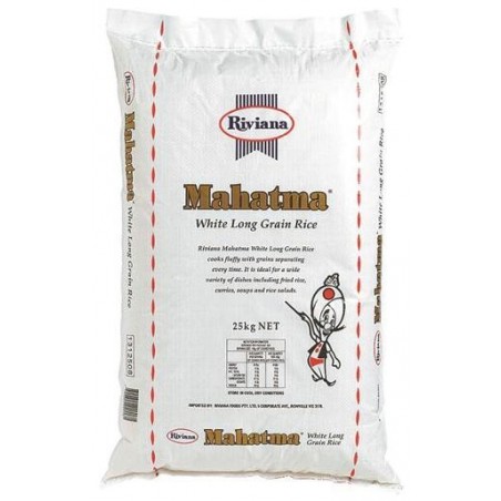 LONG GRAIN WHITE RICE 25KG