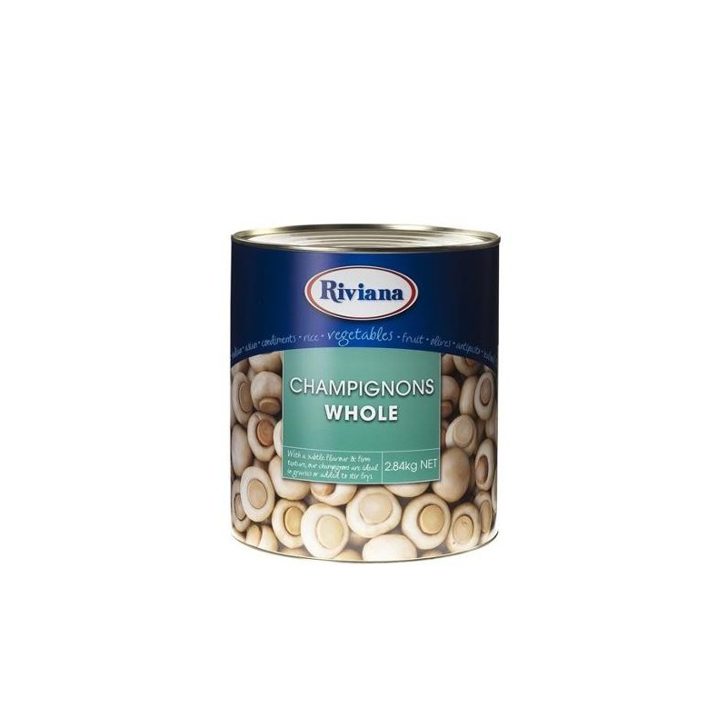 WHOLE CHAMPIGNONS 2.84KG WHOLE CHAMPIGNONS 2.84KG