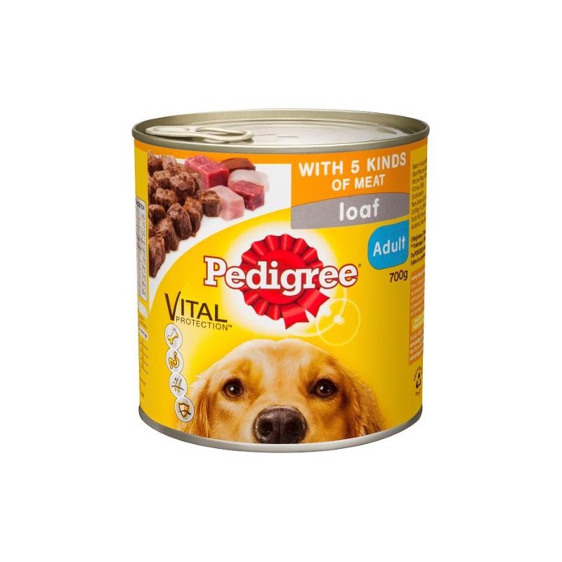 FIVE KINDS OF MEAT DOG FOOD 700GM FIVE KINDS OF MEAT DOG FOOD 700GM