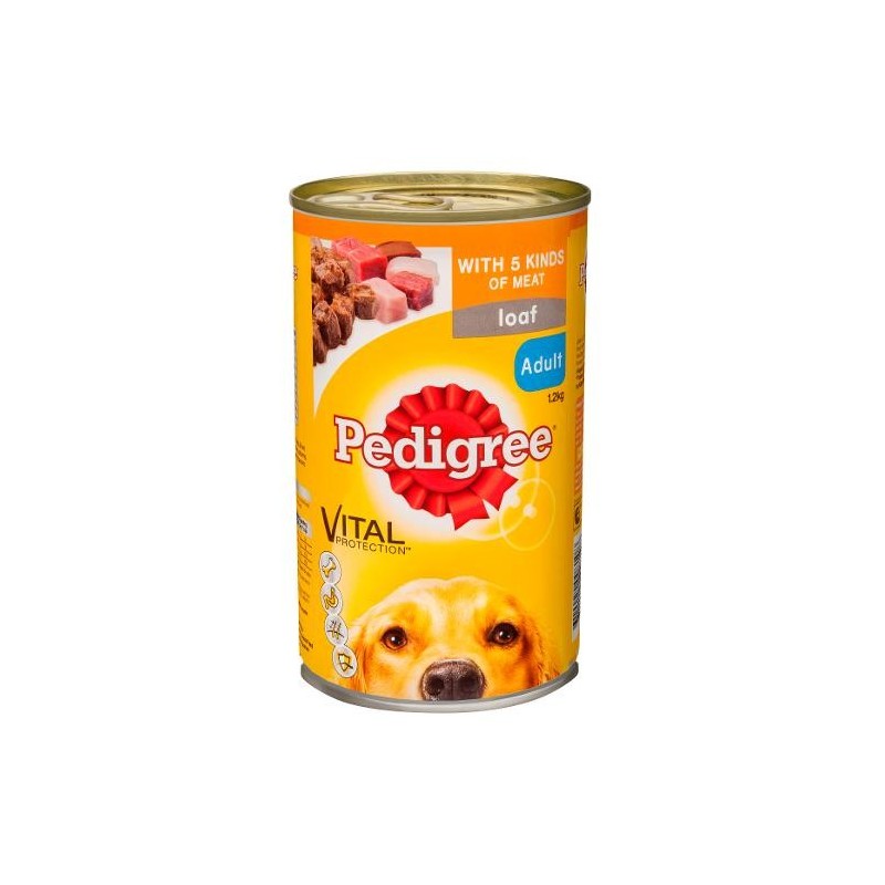 FIVE KINDS OF MEAT DOG FOOD 1.2KG FIVE KINDS OF MEAT DOG FOOD 1.2KG