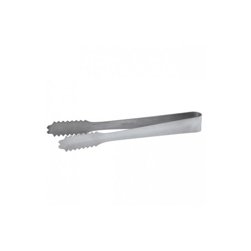TONGS ICE STAINLESS STEEL 175MM TONGS ICE STAINLESS STEEL 175MM