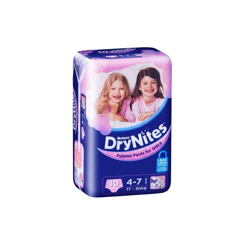 HUGGIES DRYNITE GIRL4-7CONV10S HUGGIES DRYNITE GIRL4-7CONV10S