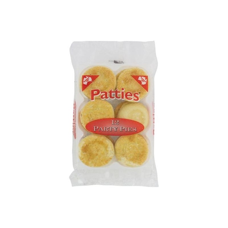 PARTY PIES 560GM 12PK PARTY PIES 560GM 12PK