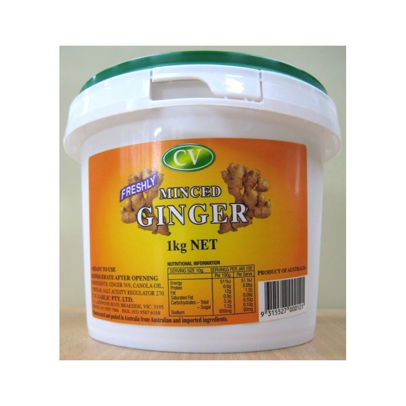FRESH MINCE GINGER 1KG FRESH MINCE GINGER 1KG