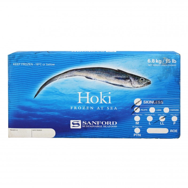 SKIN ON HOKI FILLET 4 6 6.8KG SKIN ON HOKI FILLET 4 6 6.8KG