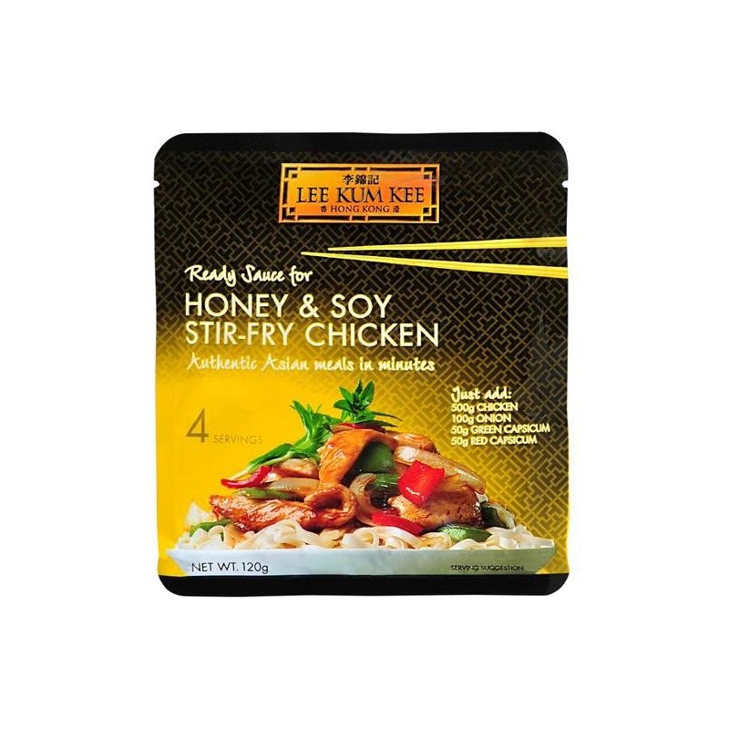 HONEY SOY CHICKEN READY SAUCE 120GM HONEY SOY CHICKEN READY SAUCE 120GM