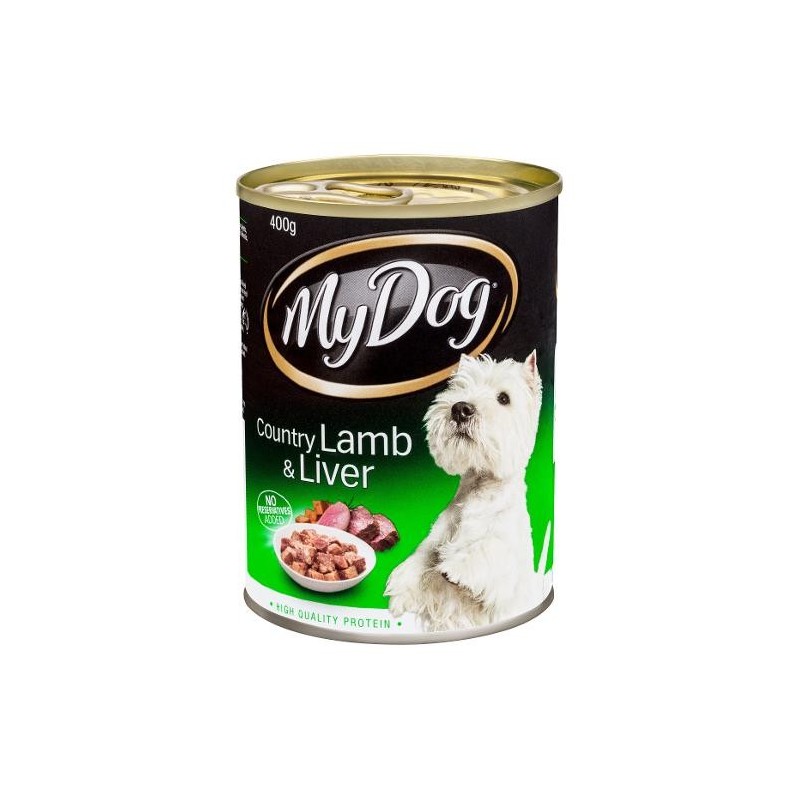 COUNTRY LAMB and LIVER DOG FOOD 400G COUNTRY LAMB and LIVER DOG FOOD 400G