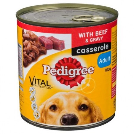 BEEF CASSEROLE DOG FOOD 700GM