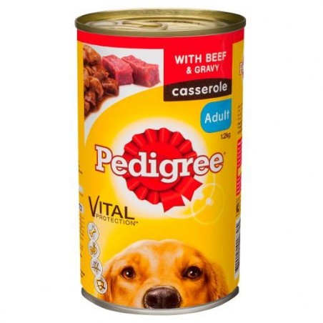 BEEF CASSEROLE DOG FOOD 1.2KG